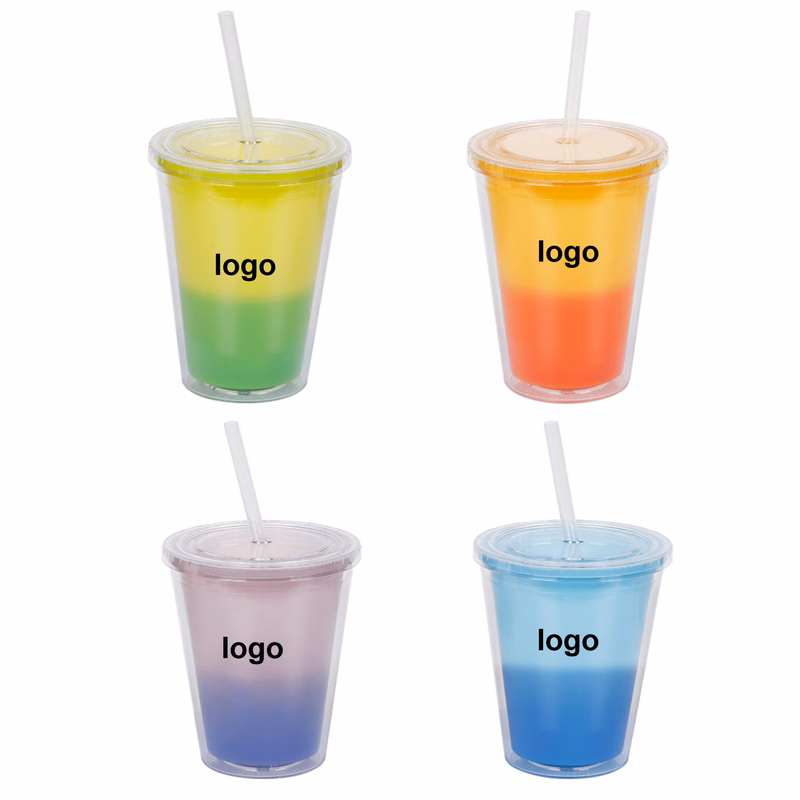 Double Wall Color Changing Cup (direct import)