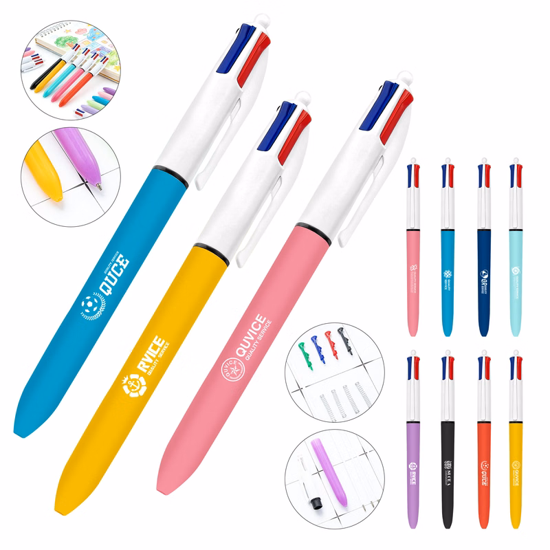 Multicolored Plastic Ballpoint Pens