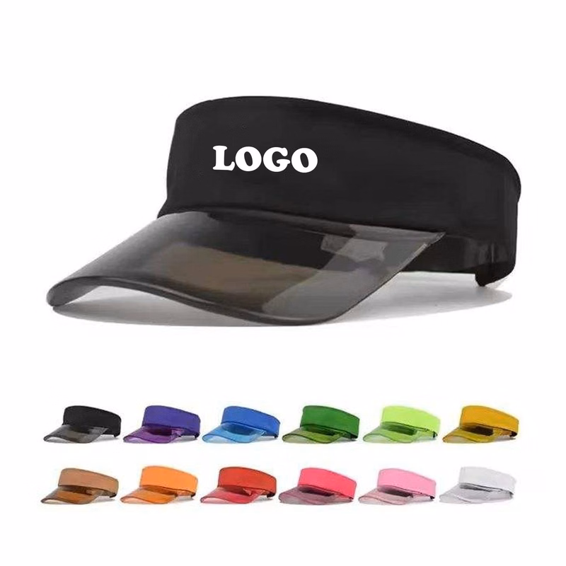 Blank Top Sun Visor Cap For Outdoor Sports