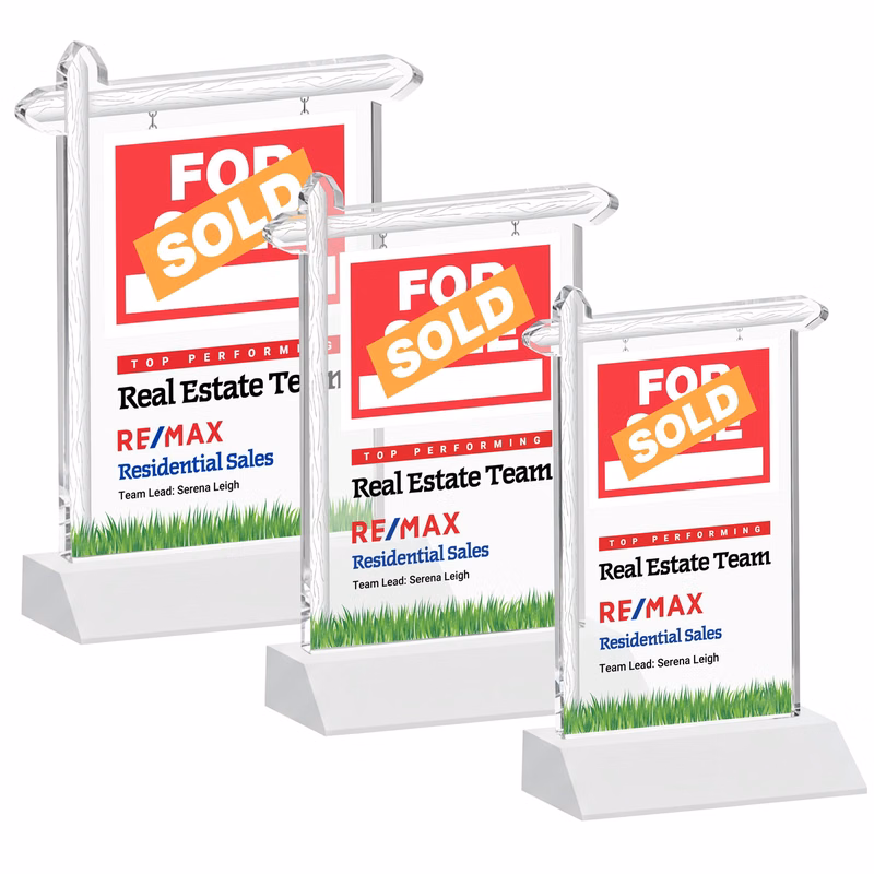 Real Estate VividPrint™ Award - White