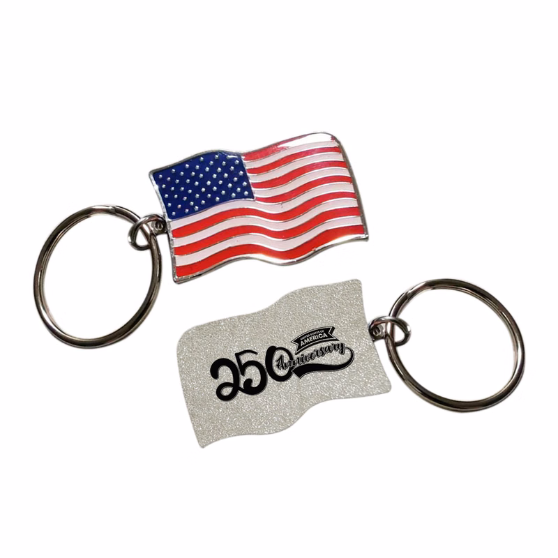 Anna American Key Tag (Key Chain, Keychain, Key chains)