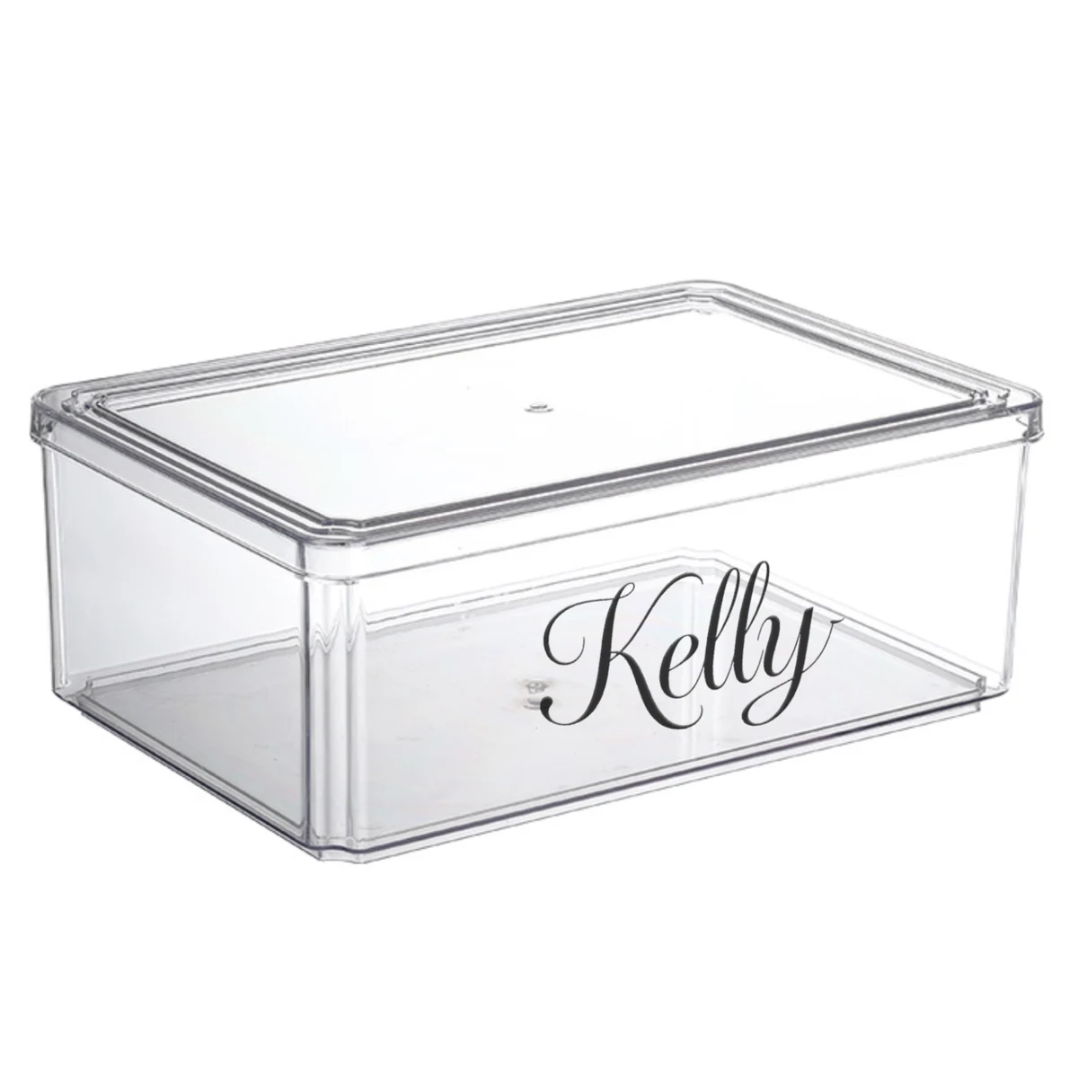 Clear PET Plastic Fridge Food Storage Containers 1