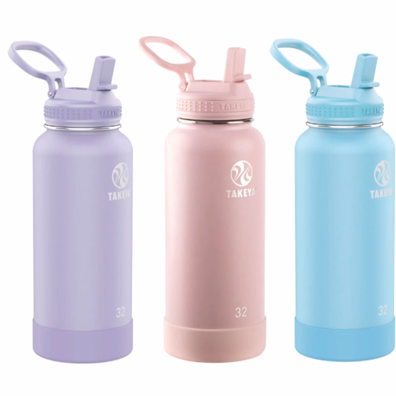 Takeya Active Straw 32 oz Stainless Steel Bottle