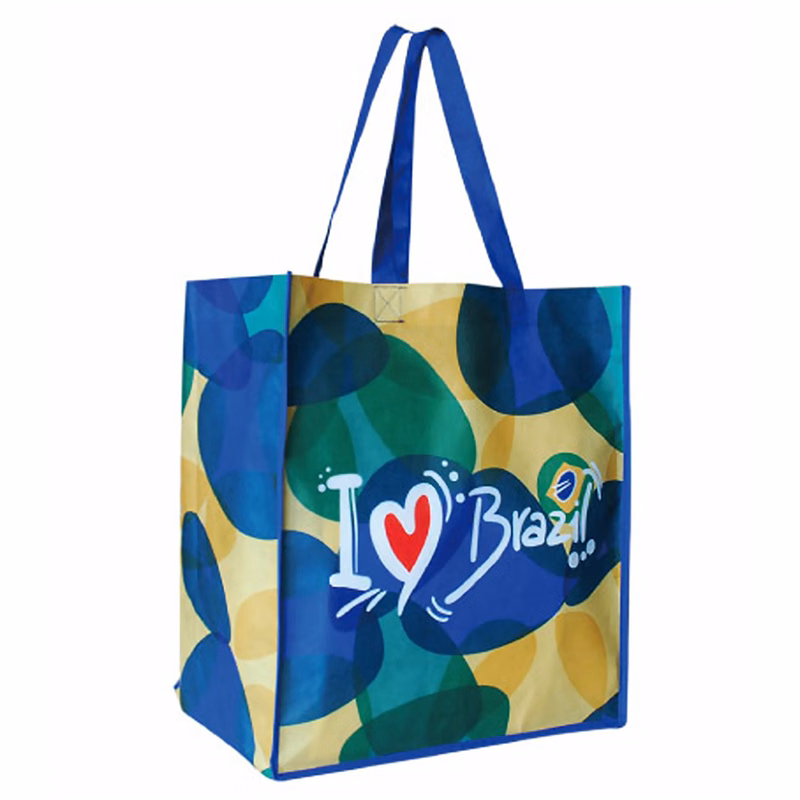 80G PET Tote Bag : 13" W x 15" H x 10" D
