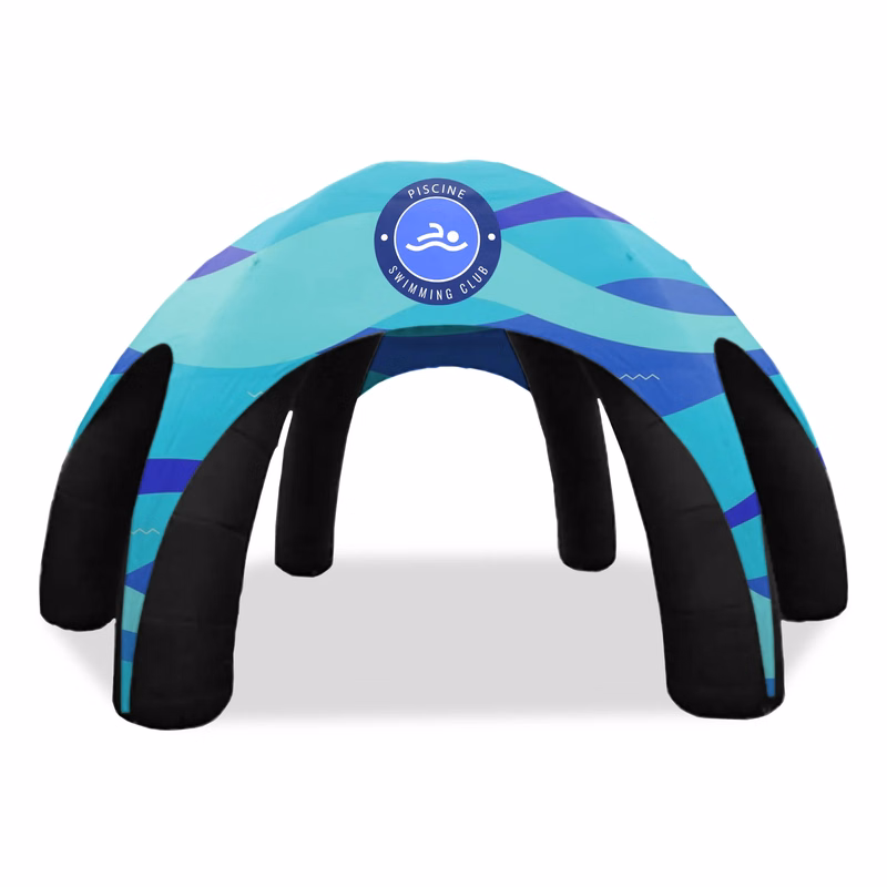 30' Custom Inflatable Spider Tent with 6 legs with Canopy