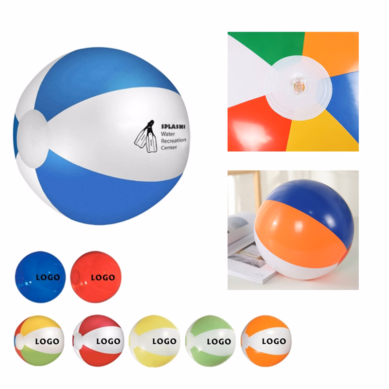 Durable PVC 12" Inflatable Beach Ball