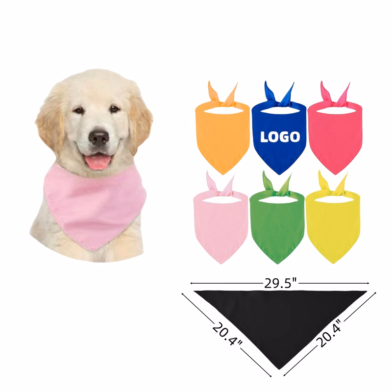 Pet Collar Triangle Scarf Bib