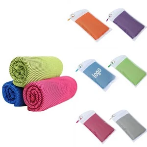 Microfiber Sport Towel With PVC Pouch 1