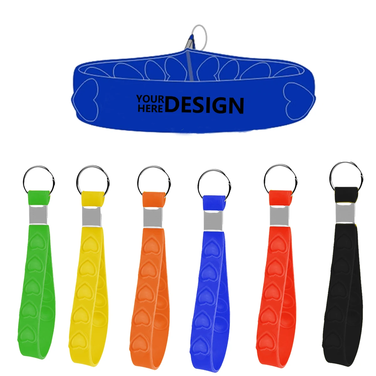 Silicone Stress-Relief Keyring 1