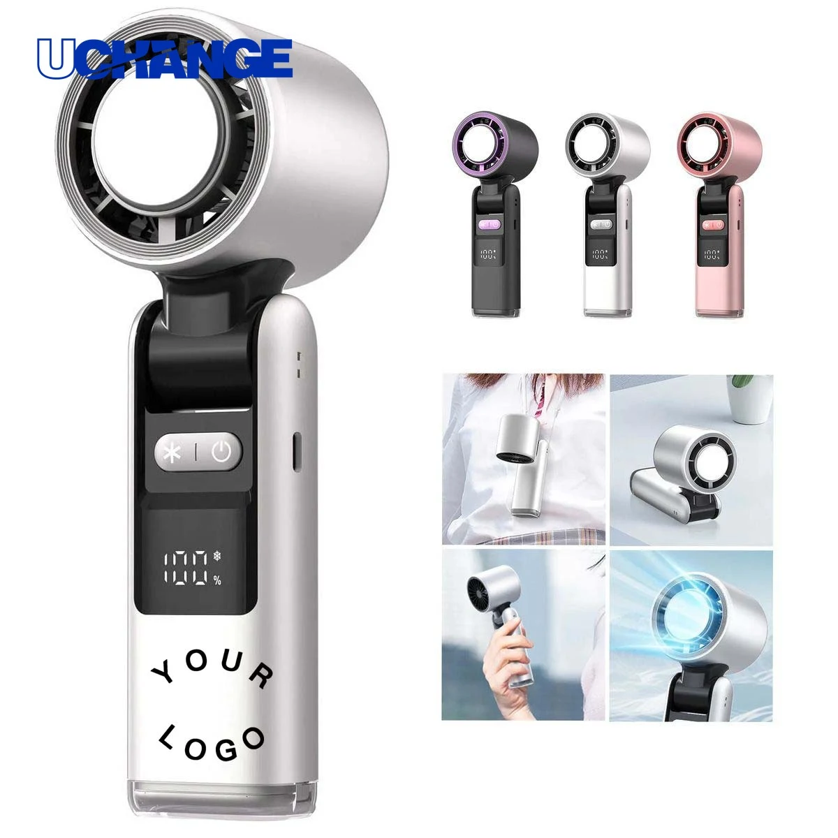 High Power Handheld Fan Tool with 100 Speed Settings 1