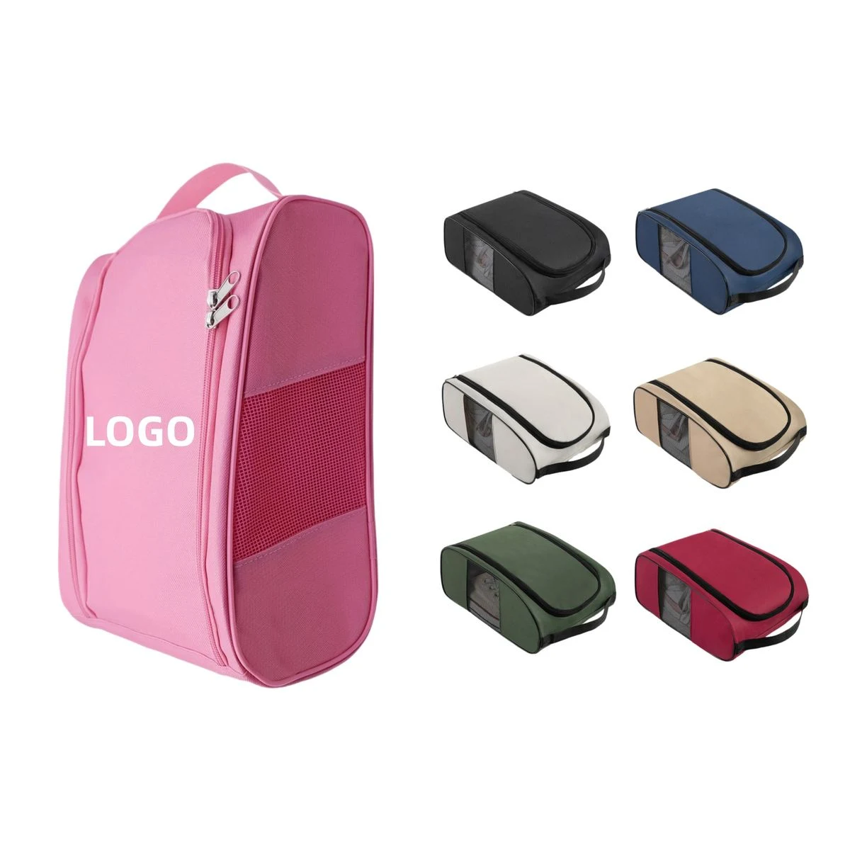 Two-Way Zipper Foldable Shoe Carrier 1