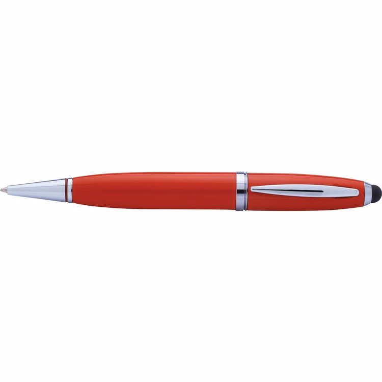 Allegra USB Brass Ballpoint Pen & Stylus
