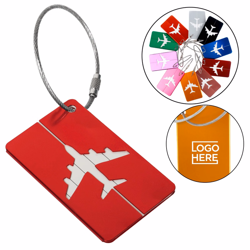 Stainless Steel Aluminum Luggage Tags
