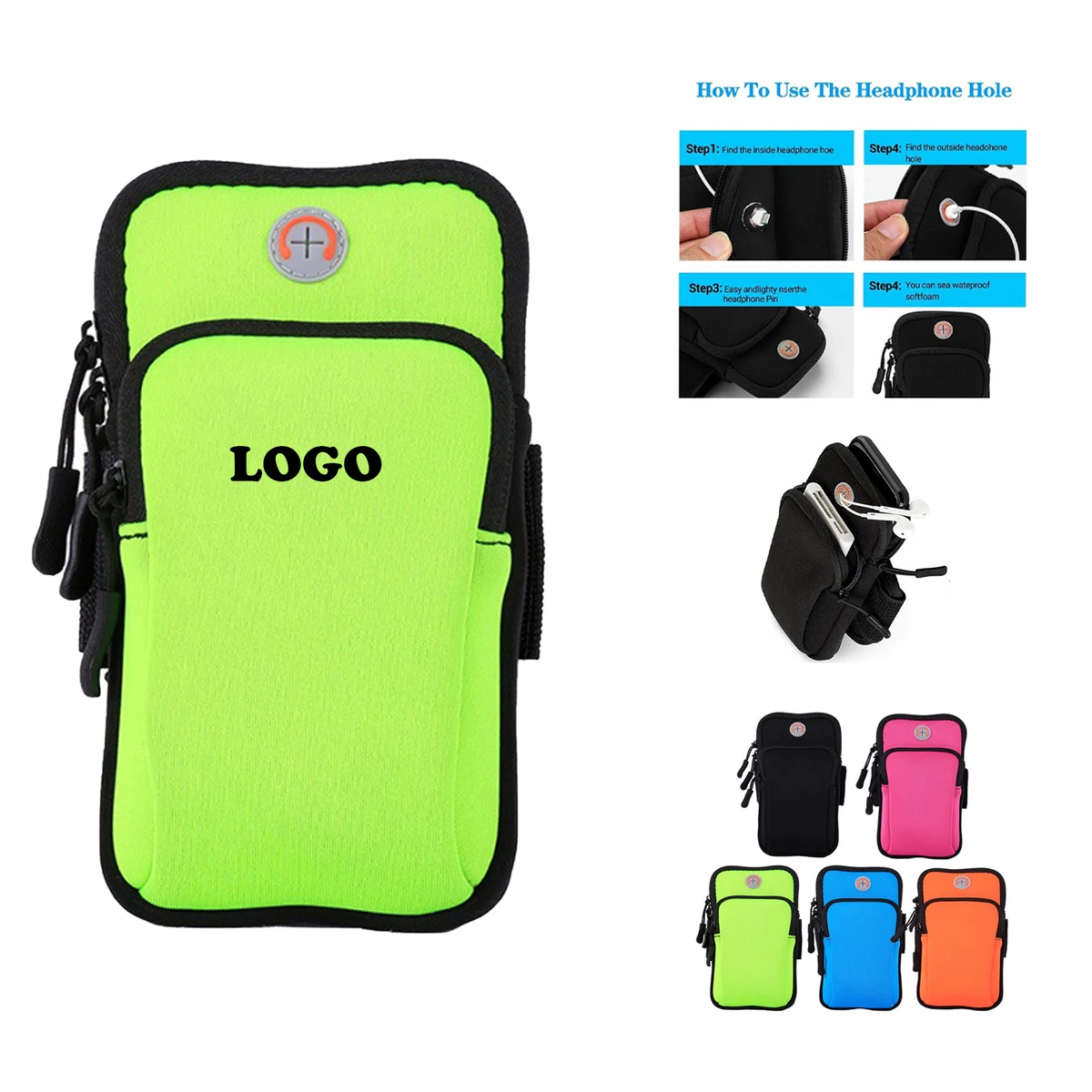 MOQ 10 pcs Active Sport Armband 1
