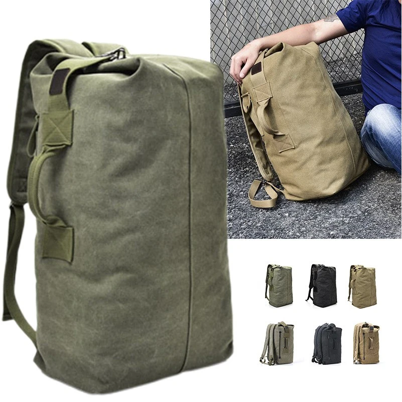 Canvas Duffle Storage Bag With Zip 1