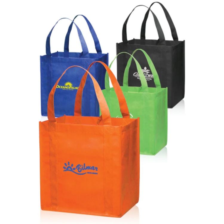 Small Non-Woven Grocery Tote Bag 1