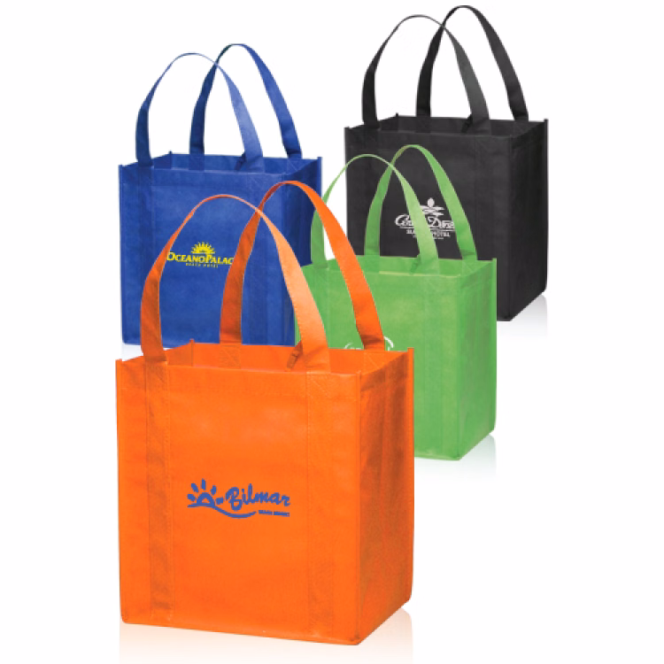 Small Non-Woven Grocery Tote Bag