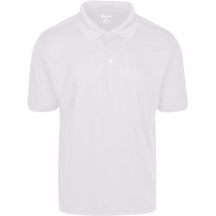Men's Polo Shirts - White Size Small