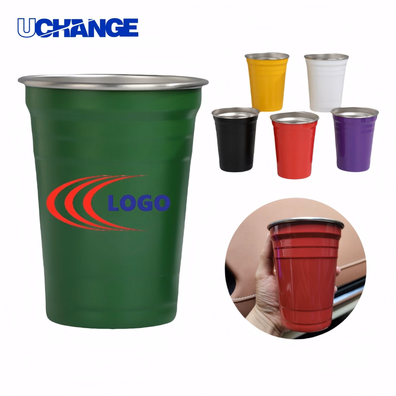 Stainless Steel Pint Cup Container (16oz)
