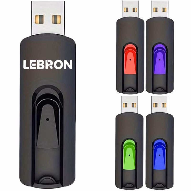64GB USB 2.0 Retractable Flash Drive