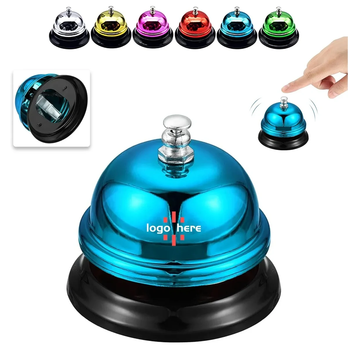 Desk Service Metal Call Bell 1