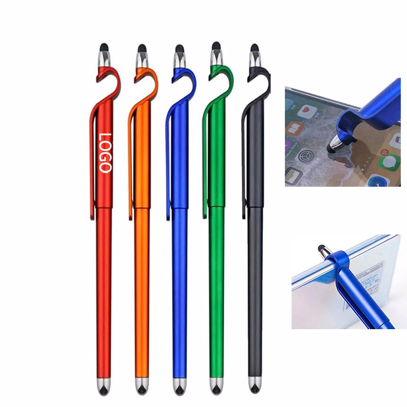 3 in 1 Phone Stand Stylus Ballpoint Pens
