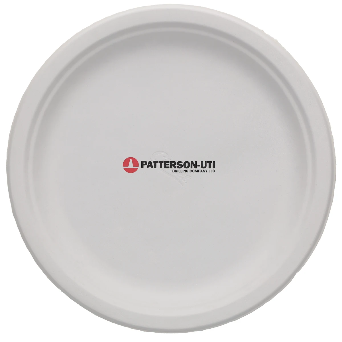 10.000" Eco Molded Fiber Plate Round Tradition Print 1