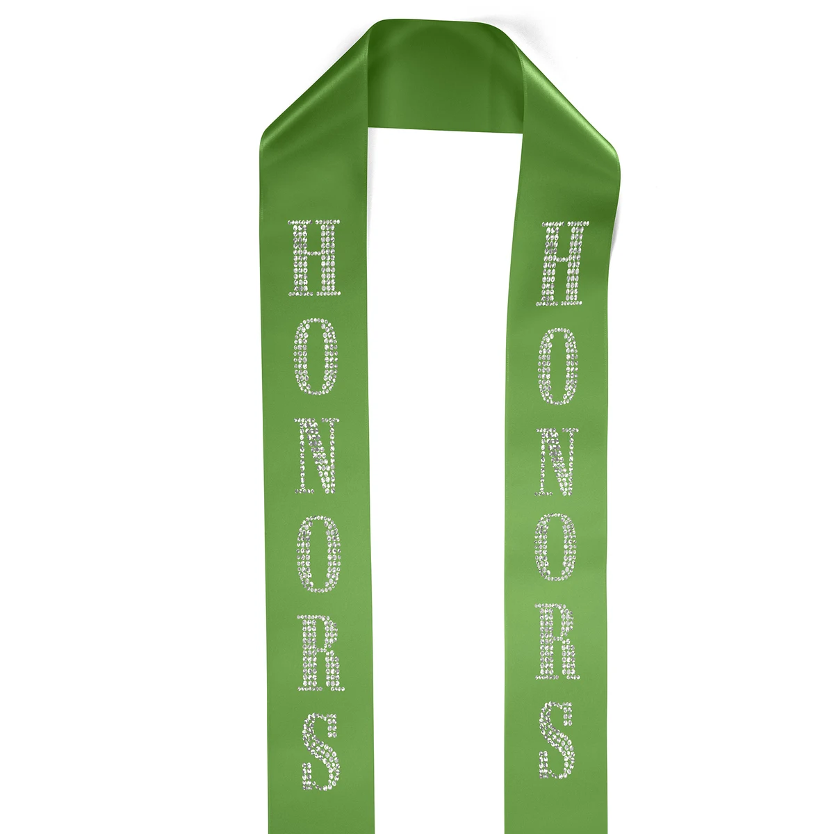 4" Badge Satin Stole - 60" Long - Sparkle 1