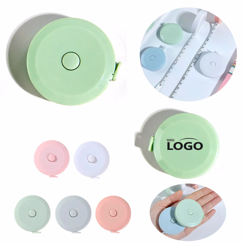 Push Button Measuring Tape Retractable