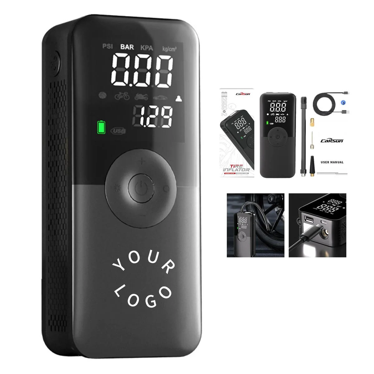 Portable Inflator Pump for Travel 1