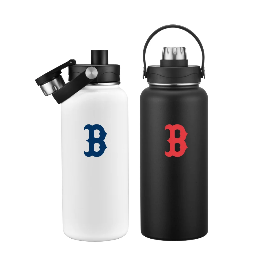 Union Printed - 34 oz Vacuum Water Bottle w/ Screw-on lid 1
