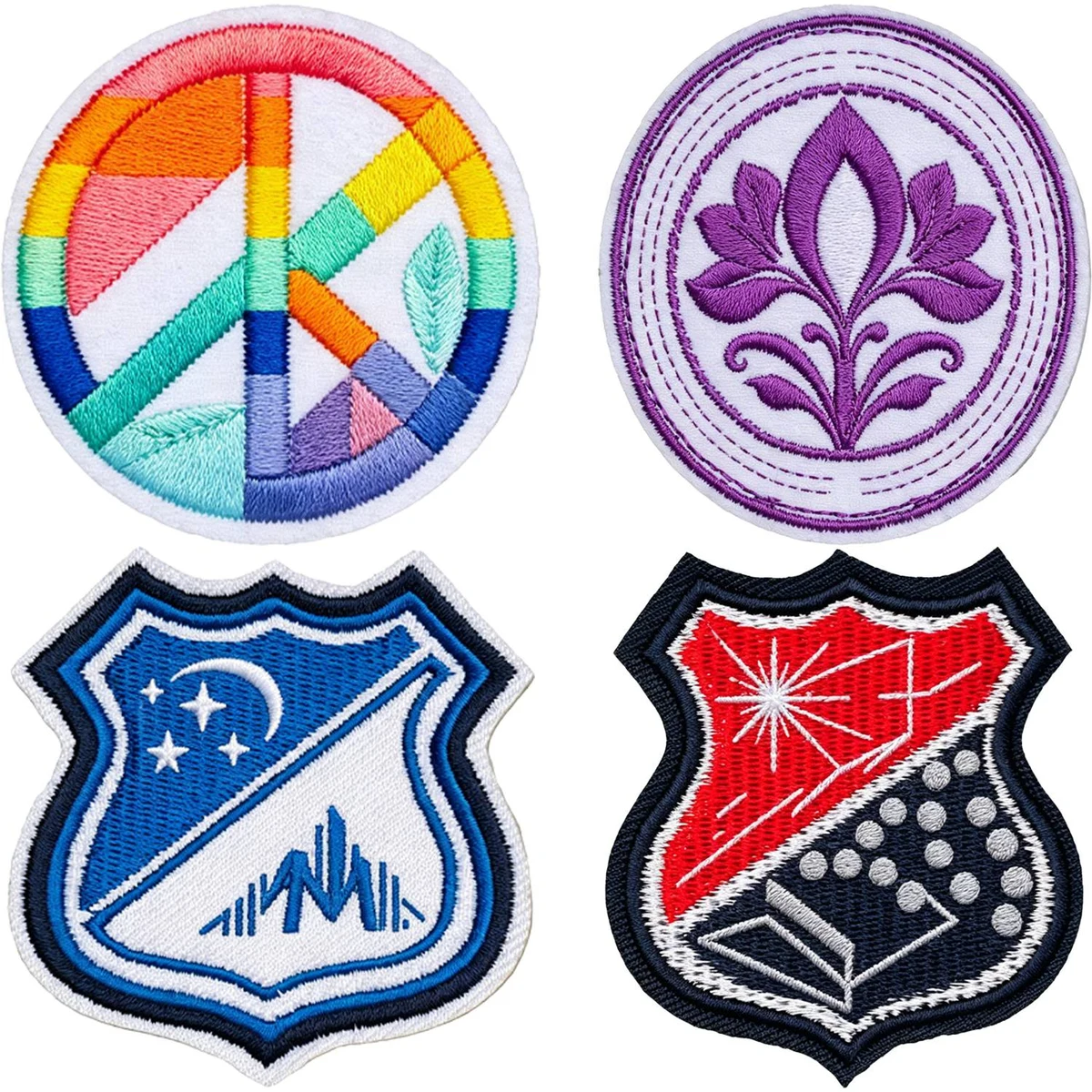 Custom Hook and Loop Woven Patch 1