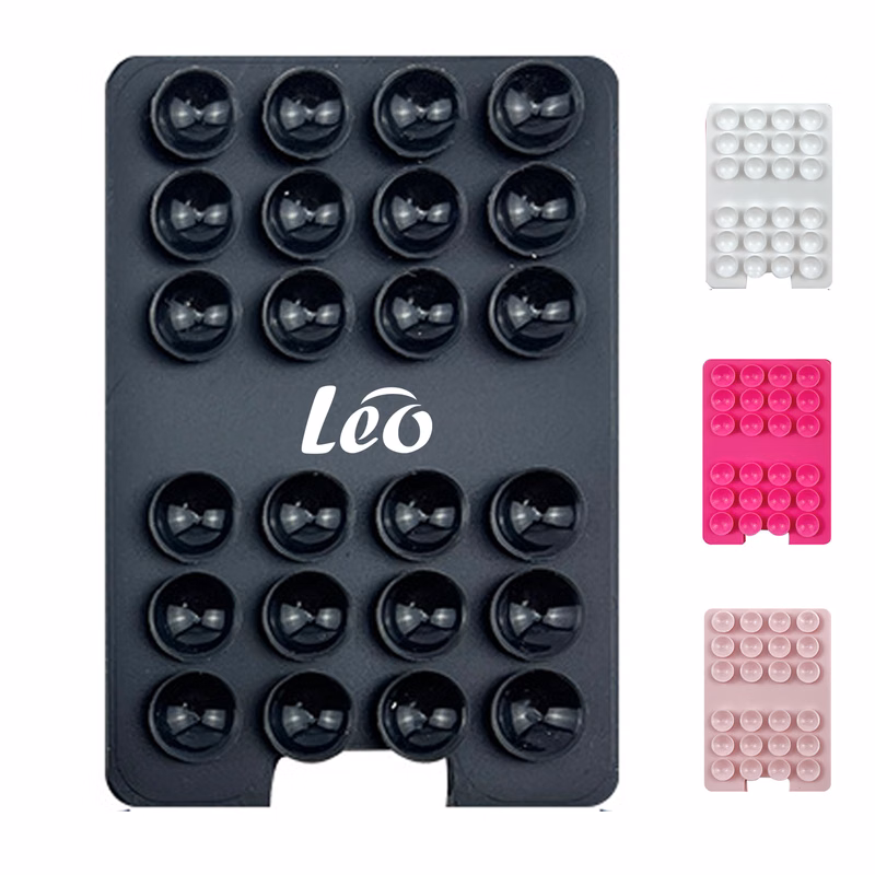 Silicone Suction Phone Card Holder