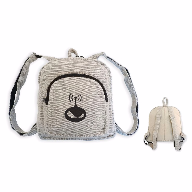 "Asha" Hemp/Cotton Mini Backpack