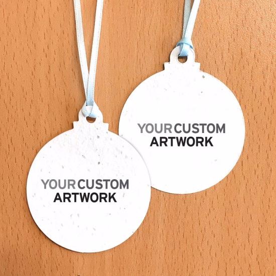 Double-Sided Christmas Ball Ornaments