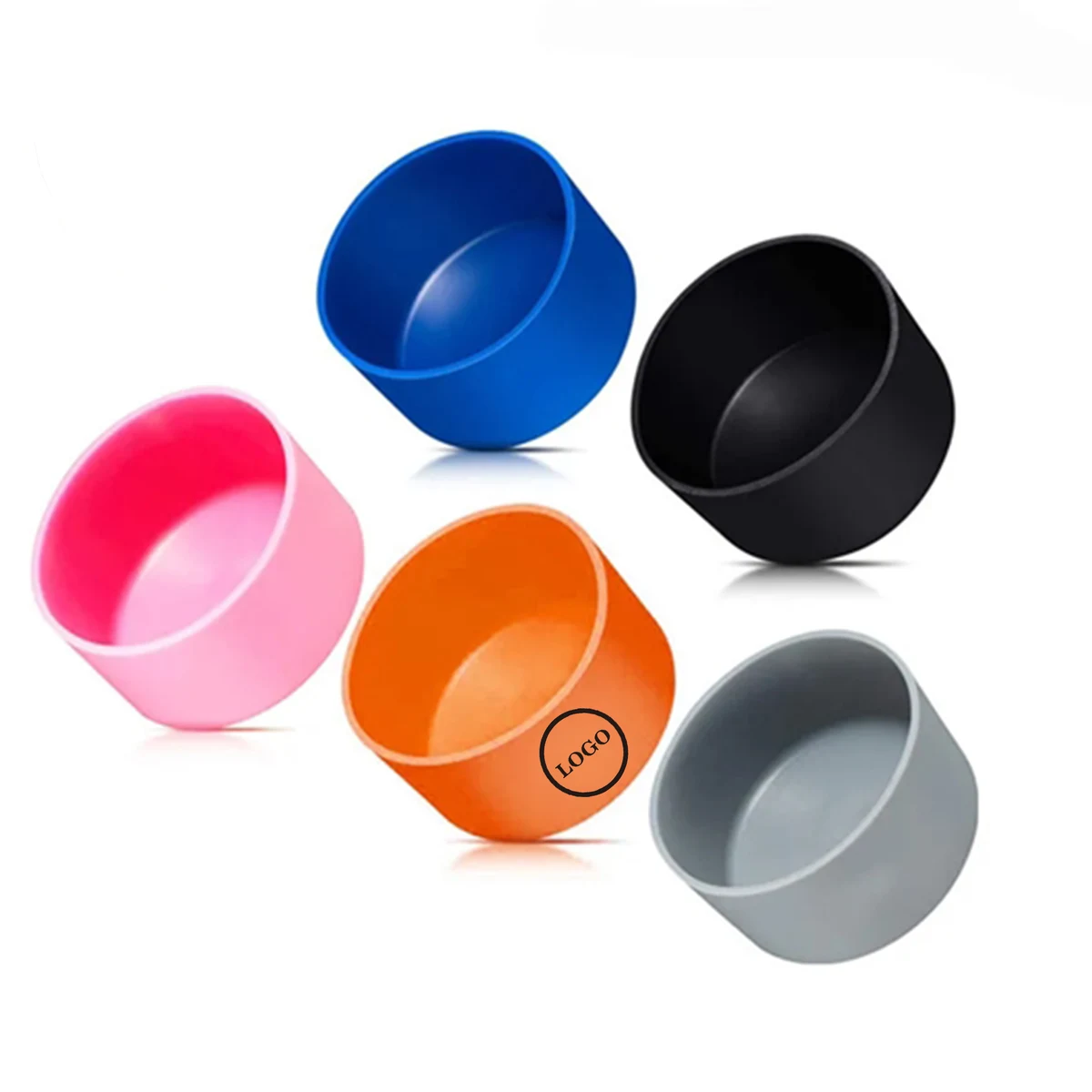 Safe Silicone Insulation Cup Sleeve, custom koozie with logo imprint 1