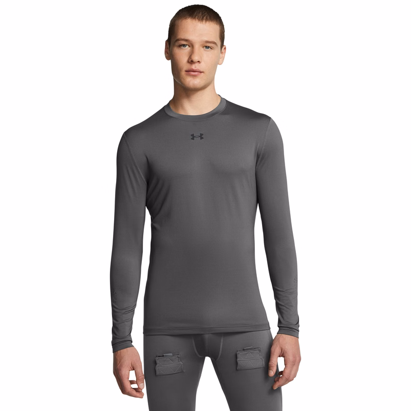 UA Hockey Grippy Men's Fitted Long Sleeve