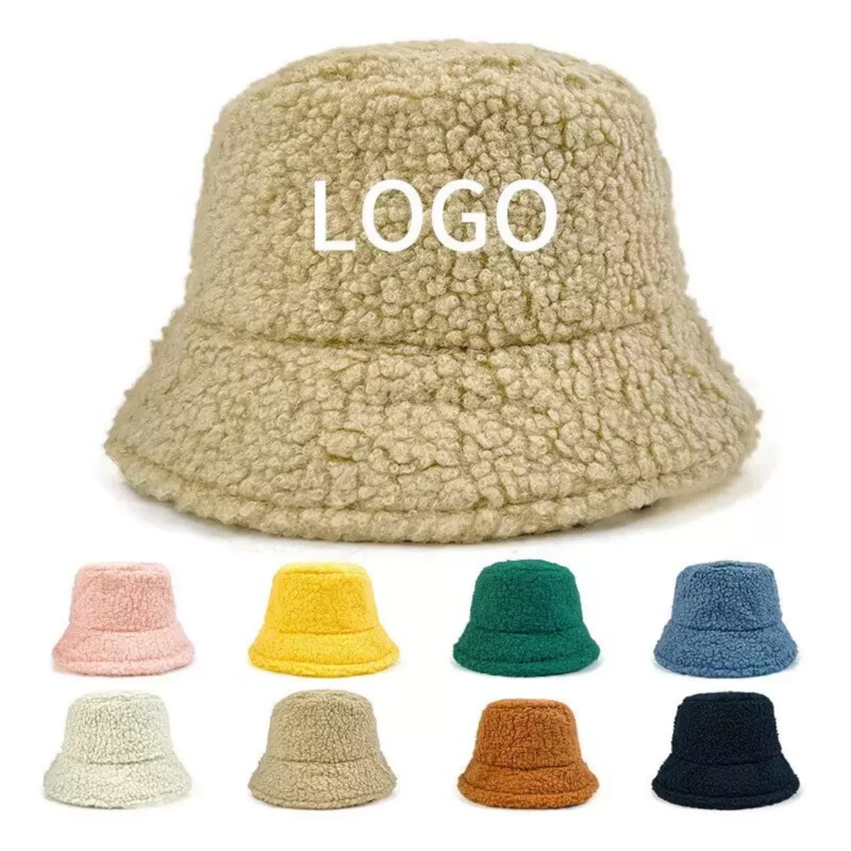 Warm Fleece Bucket Fisherman Hat for Winter 1