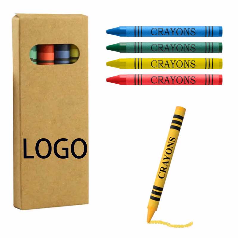 Kraft Paper Box Eight Color Crayon Set