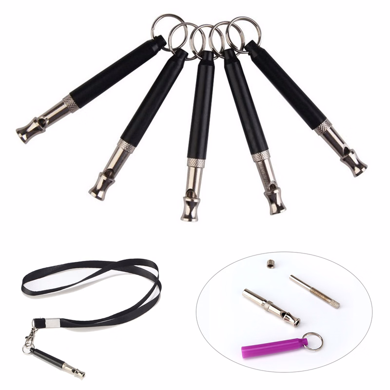 Pet Training Whistle Keychain WithLanyard