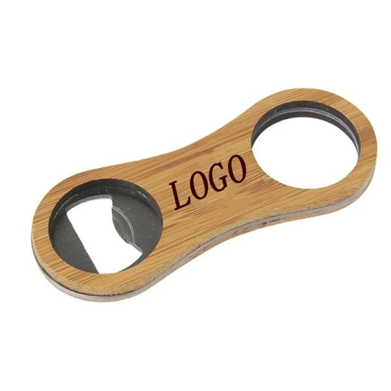 Mini Bamboo Bottle Opener 1