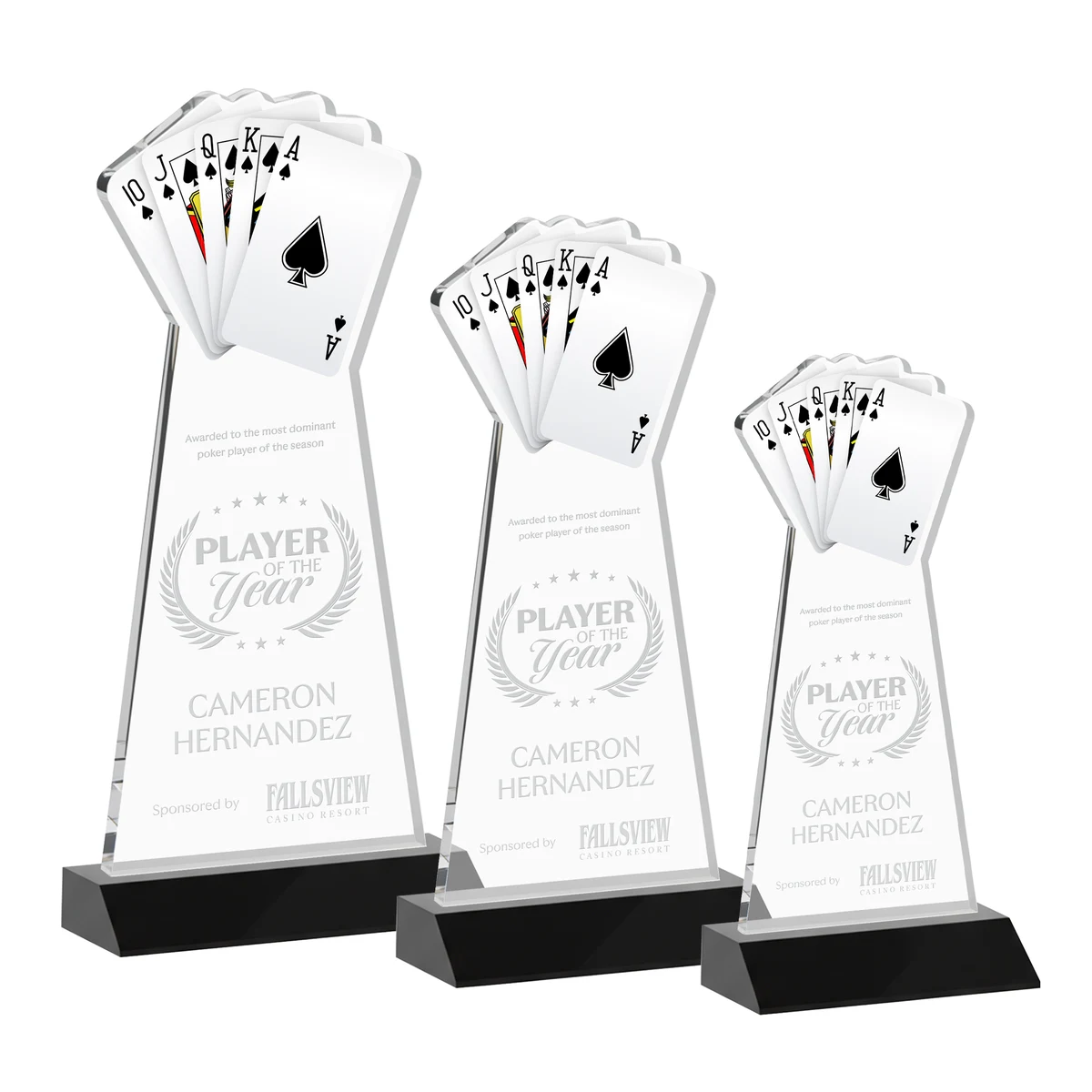 Poker Award - Black 1