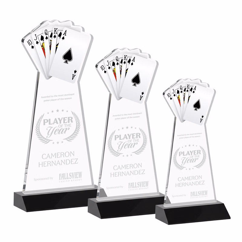 Poker Award - Black
