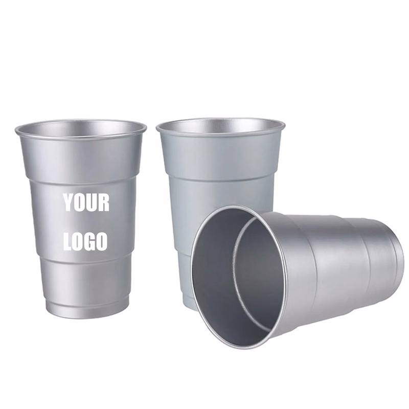 17 Oz Custom Stadium Aluminum Party Cup