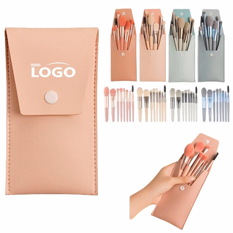 8 Pcs Travel Makeup Brush Sets