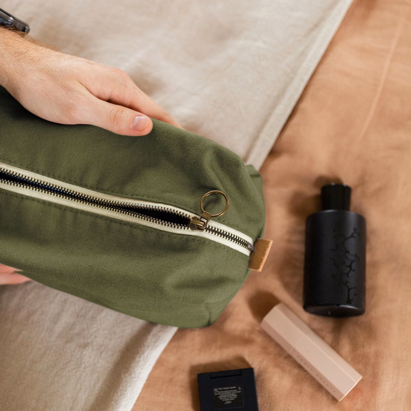 DOPPELGANGER - COLORED CANVAS WITH LEATHER