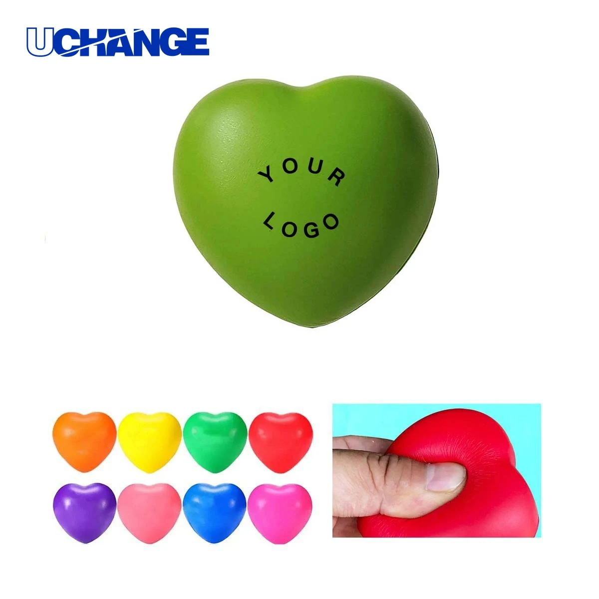 Heart Foam Stress Reliever Squeeze Toy for Healthcare 1