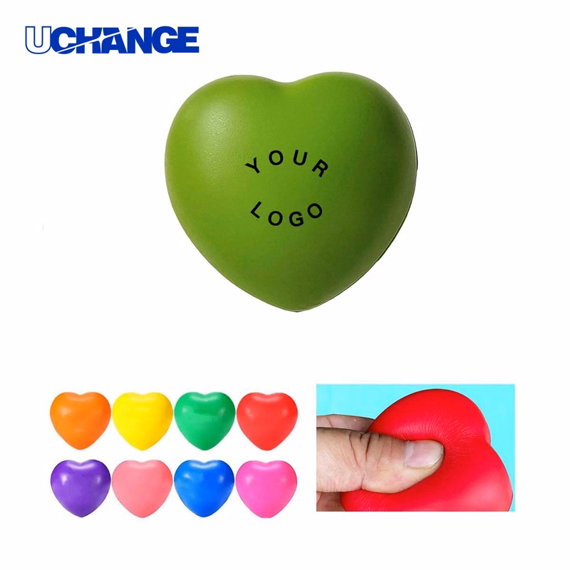 Heart Foam Stress Reliever Squeeze Toy for Healthcare