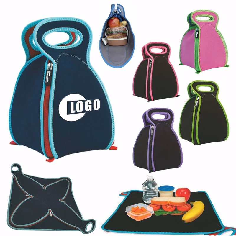 Neoprene Insulated Picnic Lunch Bag Cooler