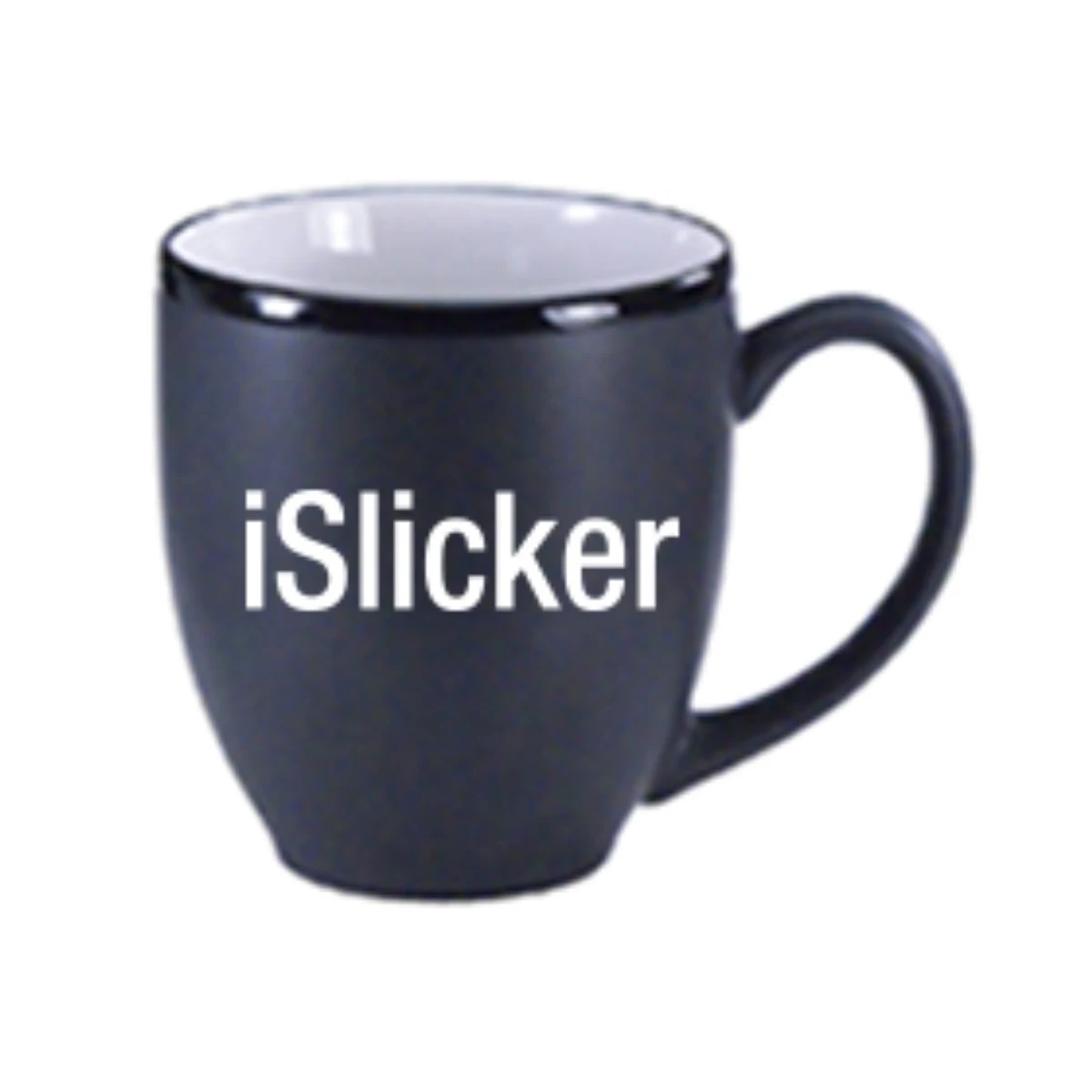 15 Oz Matte Black Out White Gloss In Hilo Bistro Coffee Mug 1